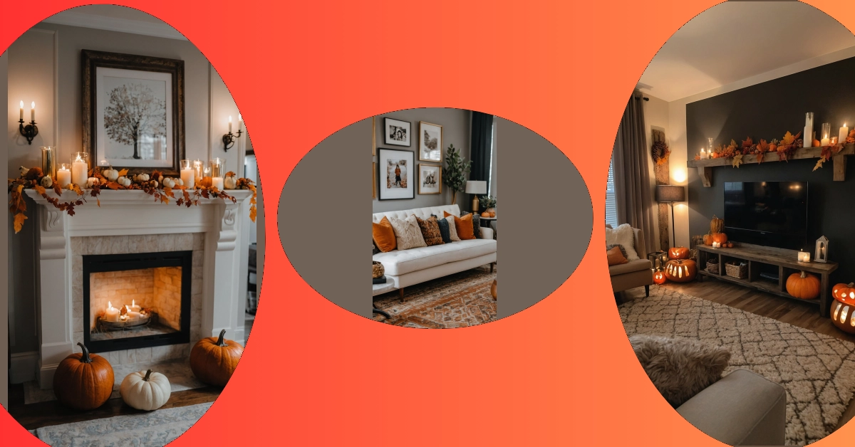 Create a Cozy Autumn Wonderland in Your Living Room**
**