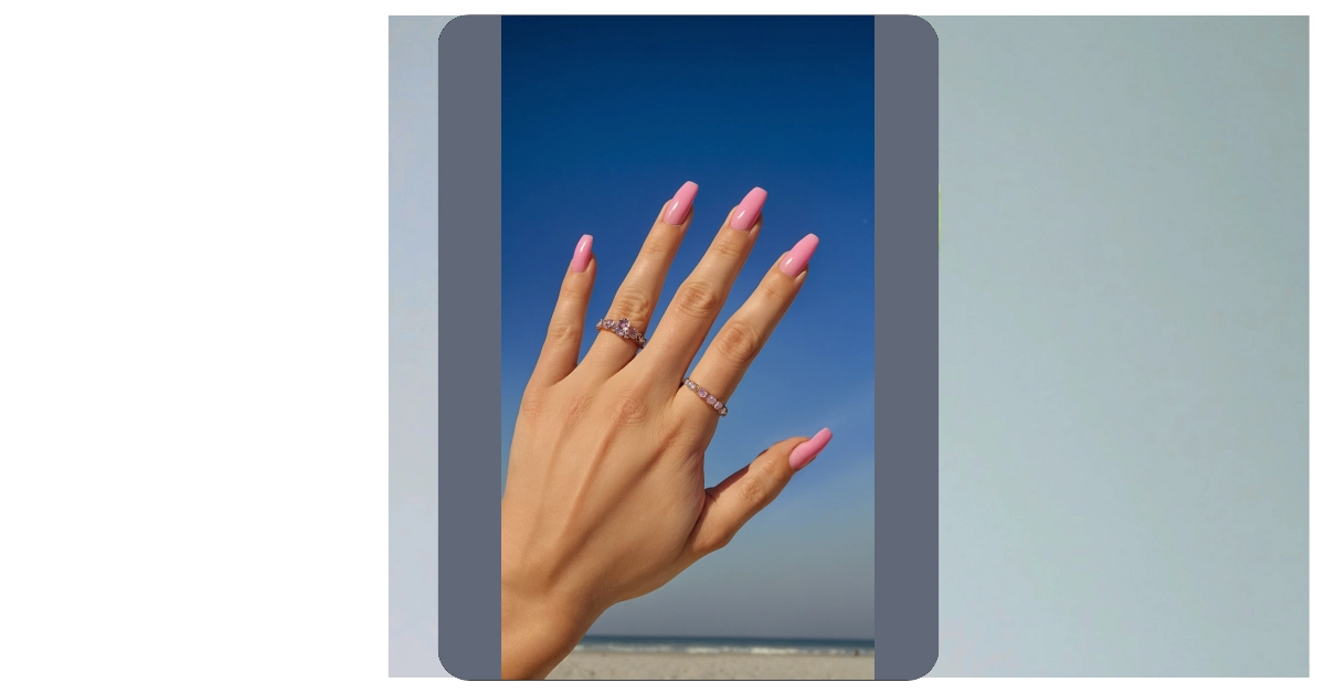Summer Vibes with Hot Pink Nails: 9 Adorable Ideas to Try