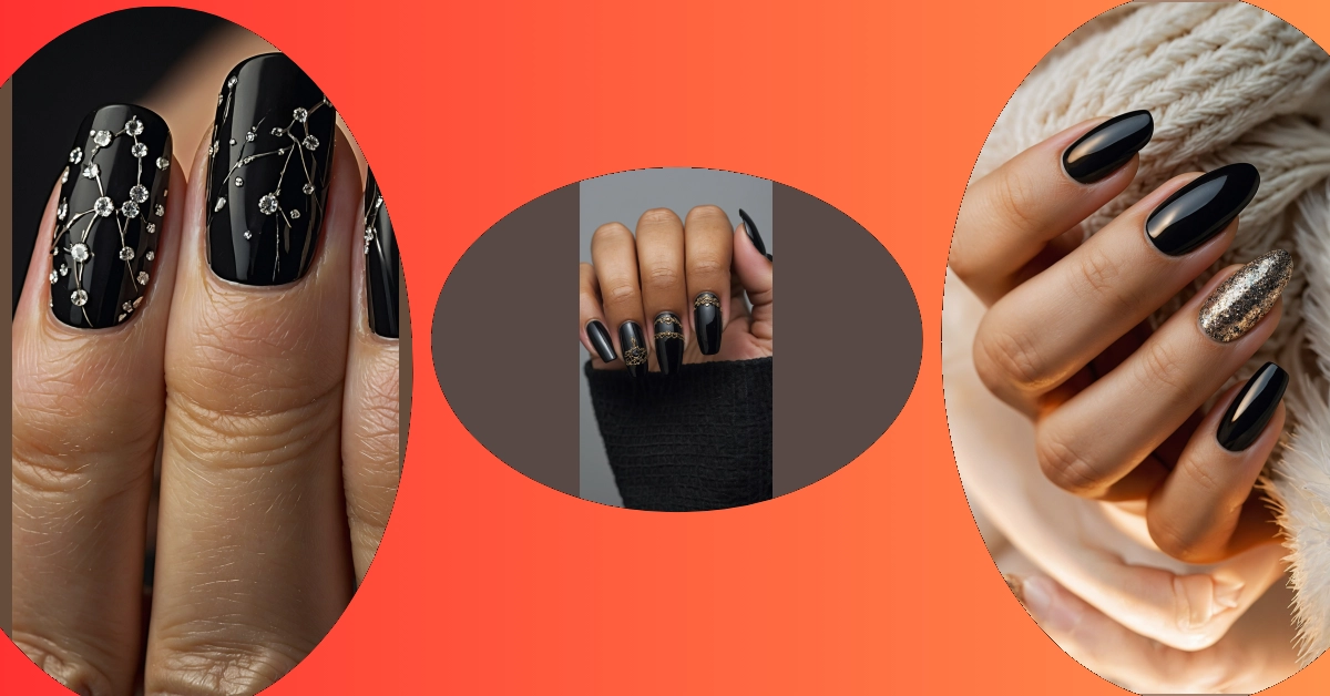 Embrace the Dark Side: Black Nail Ideas to Try**  
**