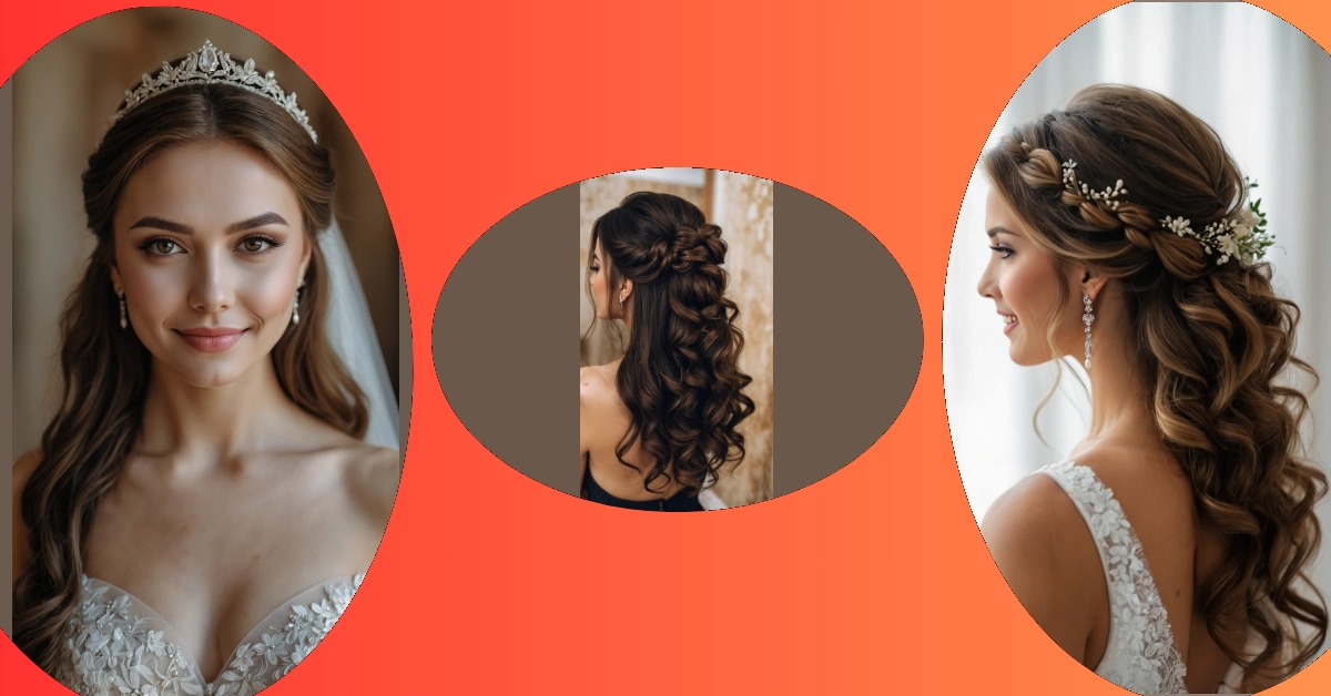 Dazzling Wedding Hair: 5 Half Up Half Down Styles to Steal the Show