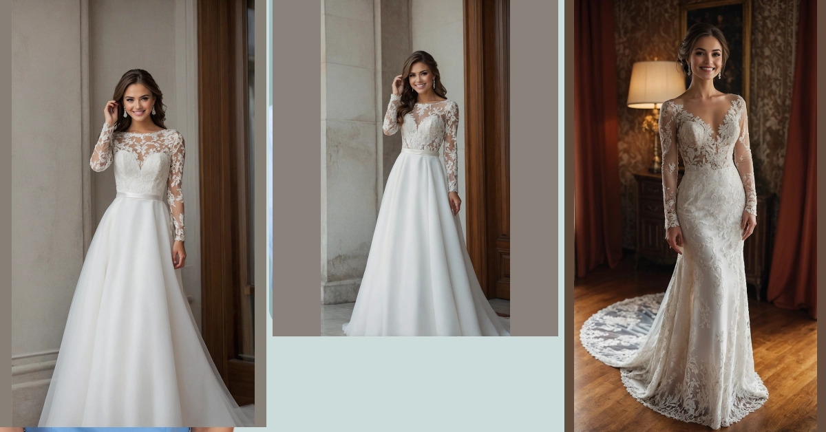 Say I Do in Style: Top 10 Long Sleeve Wedding Dress Inspirations