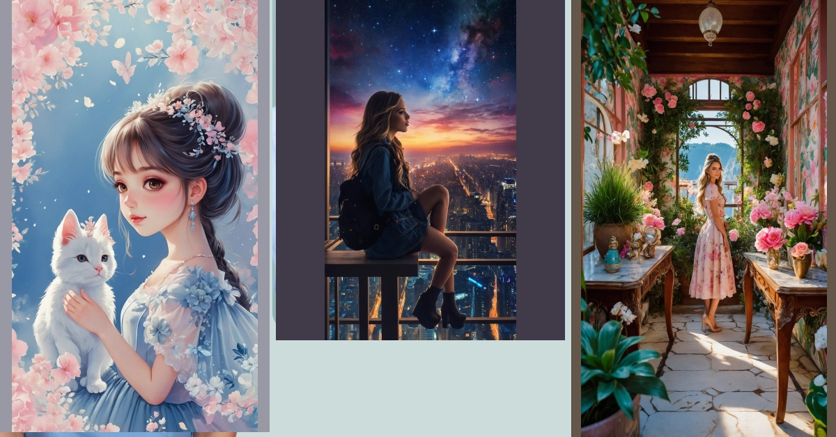 Transform Your Screens: Girly Art Wallpaper Essentials!**  
**
