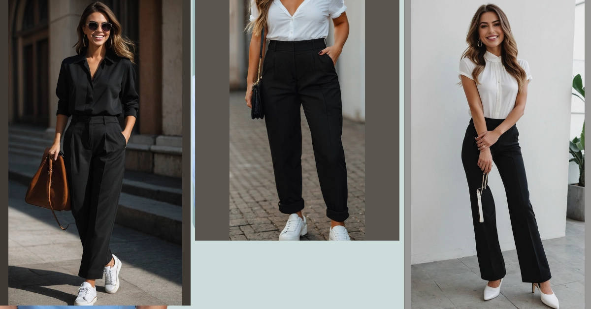 Style Made Simple: 11 Outfit Ideas Featuring Black Slacks