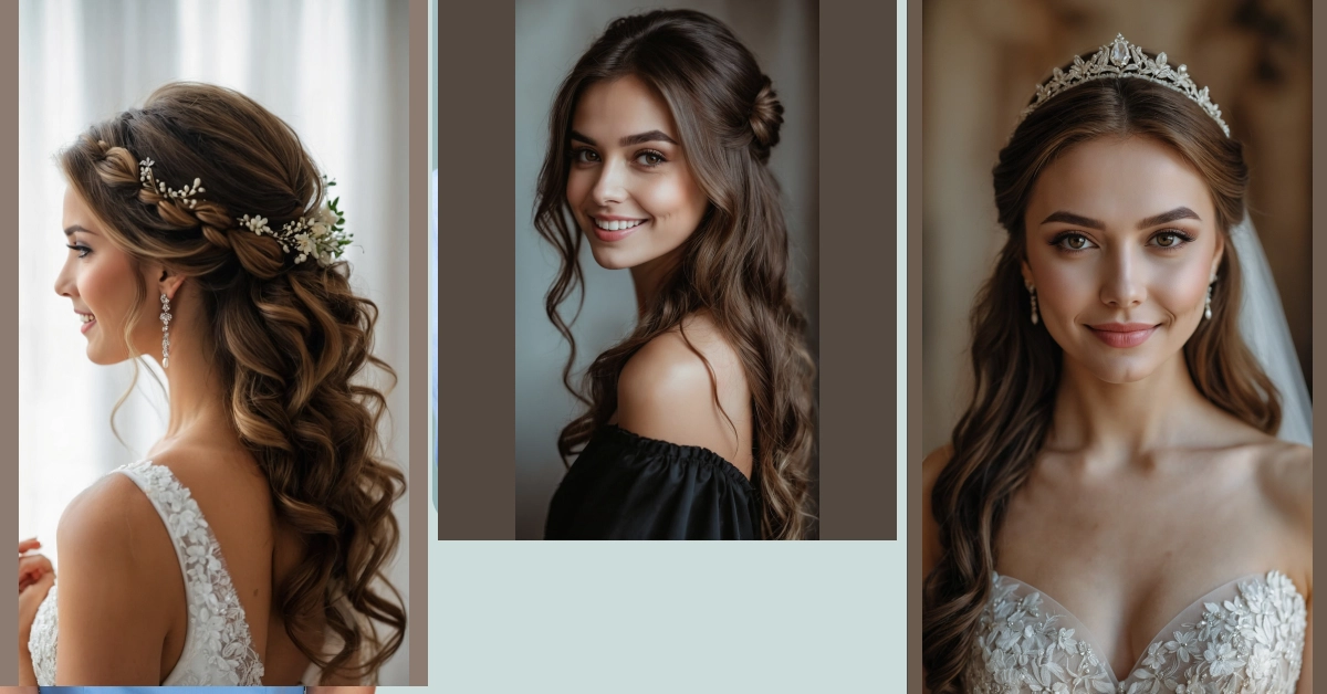 Elevating Elegance: Half Up Half Down Wedding Hairstyles to Adore