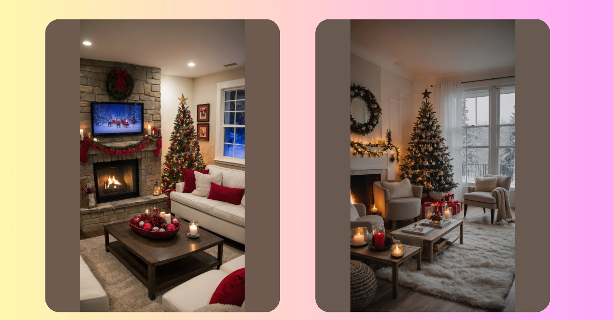 Festive Vibes: 18 Cozy Christmas Living Room Decor Ideas
