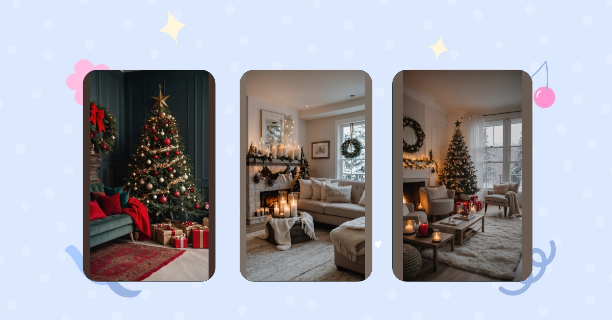 Holiday Cheer: 18 Cozy Christmas Living Room Inspirations